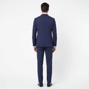 D'S Damat Men's Slim Fit Stretch Suit Polyester Viscose Blend