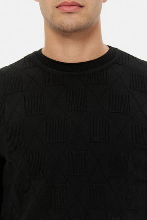 D'S Damat Men's Regular Fit Wool Blend Everyday Sweater