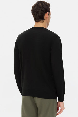 D'S Damat Men's Regular Fit Wool Blend Everyday Sweater