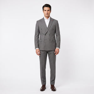 D'S Damat Slim Fit Stretch Blend Suit Premium Polyester Viscose Men's Suit 3HF05JB13577Y-301