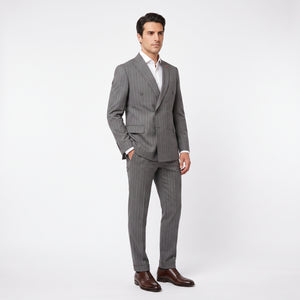 D'S Damat Slim Fit Stretch Blend Suit Premium Polyester Viscose Men's Suit 3HF05JB13577Y-301