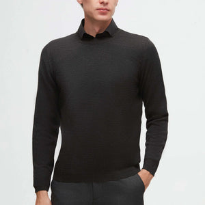 Ds Damat Regular Fit Plain Knitted Wool Knitwear Sweater