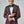 D'S Damat Men's Slim Fit Textured Groom Suit with Pointed Lapels