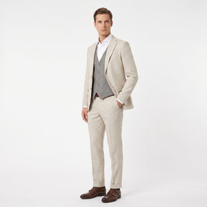 TWN SUIT WITH VEST (SLIM FIT) - 4EFY5KMBN051M