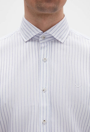 D'S Damat Comfort Fit Cotton Striped Shirt Casual Men's Shirt
