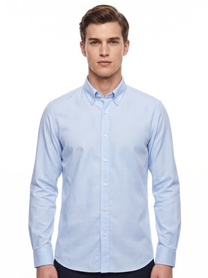D'S Damat Men's Regular Fit 100% Cotton Shirt