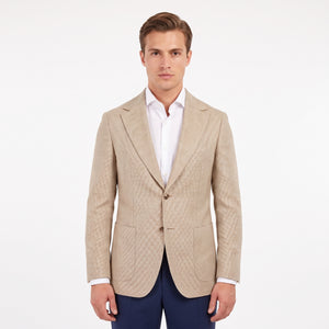 D'S Damat Men's Regular Fit Polyester Viscose Blend Suit Jacket
