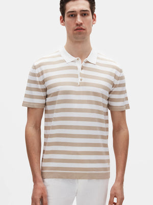 D'S Damat Men's Regular Fit Striped Rayon Blend Knitwear Summer T-Shirt
