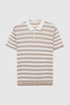 D'S Damat Men's Regular Fit Striped Rayon Blend Knitwear Summer T-Shirt
