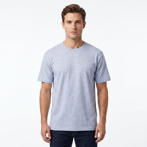 D'S Damat Men's Regular Fit Linen Blend Casual T-Shirt