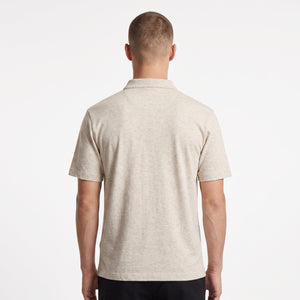D'S Damat Men's Regular Fit Linen Blend Casual T-Shirt