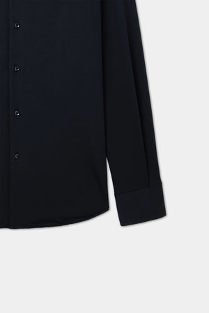 D'S Damat Men's Slim Fit Knitted Cotton Blend Formal Shirt
