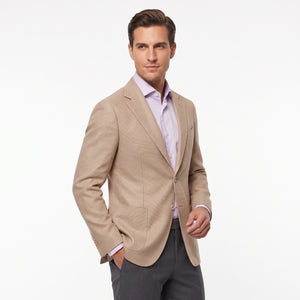 D'S Damat Men's Regular Fit Linen Blend Suit Jacket