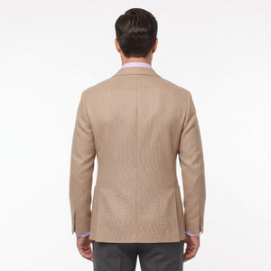 D'S Damat Men's Regular Fit Linen Blend Suit Jacket