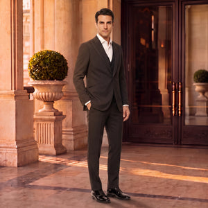 DS DAMAT TUXEDO SUIT WITH VEST-4HSY5E306513M