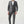 Ds Damat Comfort Fit light Grey Plain Travel Suit-D'S DAMAT ONLINE