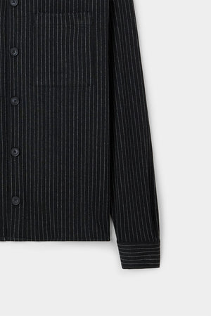 TWN Relaxed Fit Cotton Blend Knitted Shirt Jacket Premium Casual Men's Overshirt - 5EC040011053M