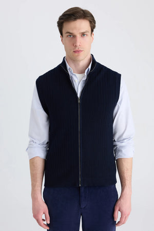 TWN sleeveless knitwear (Slim  - 5EC060011237M