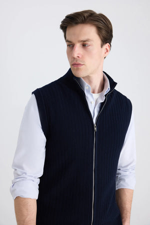 TWN sleeveless knitwear (Slim  - 5EC060011237M
