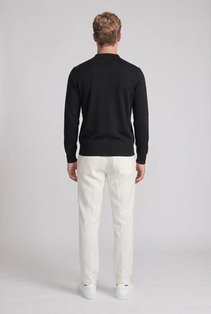 TWN Slim Fit Wool Blend Sweater Casual Men's Knitwear