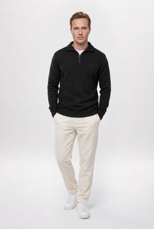 TWN Men's Slim Fit Viscose Blend Casual Sweater