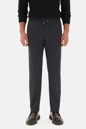 D'S Damat Men's Relaxed Fit Striped Jogger Pants