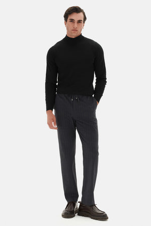 D'S Damat Men's Relaxed Fit Striped Jogger Pants