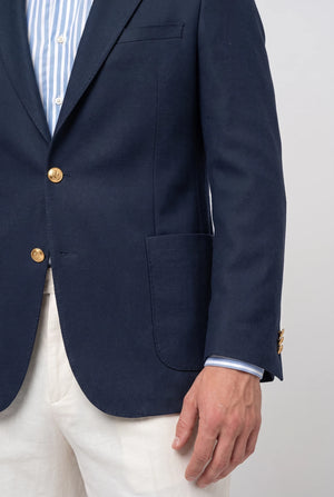 D'S Damat Slim Fit Wool Blend Textured Fabric Jacket Premium Casual Men's Blazer - 5HC04IR12494M