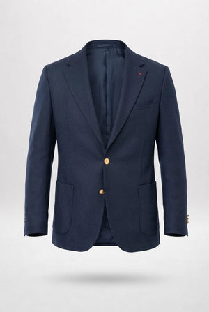 D'S Damat Slim Fit Wool Blend Textured Fabric Jacket Premium Casual Men's Blazer - 5HC04IR12494M