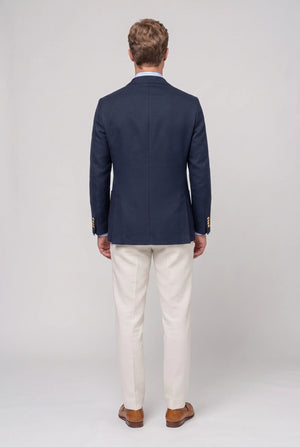 D'S Damat Slim Fit Wool Blend Textured Fabric Jacket Premium Casual Men's Blazer - 5HC04IR12494M