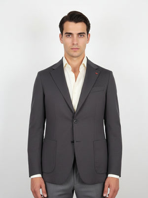 D'S Damat Men's Slim Fit Polyester Viscose Blend Suit Jacket