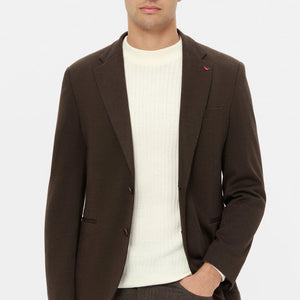 D'S Damat Regular Fit Textured Stretch Fabric Jacket Premium Formal Men's Blazer - 5HC04TD09436M