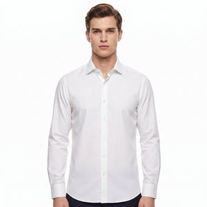 D'S Damat Men's Slim Fit 100% Cotton Formal Shirt
