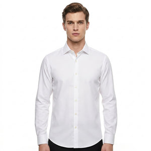 D'S Damat Men's Slim Fit 100% Cotton Formal Shirt