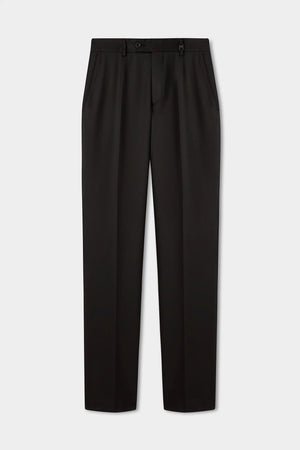 D'S Damat Men's Slim Fit Polyester Viscose Formal Trousers