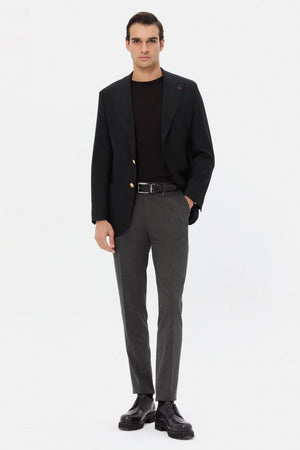 D'S Damat Regular Fit Textured Stretch Fabric Jacket Premium Formal Men's Blazer-5HF04YT03436M