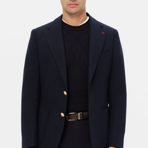 D'S Damat Regular Fit Textured Stretch Fabric Jacket Premium Formal Men's Blazer-5HF04YT03436M