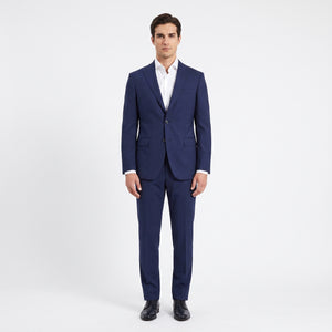 D’S DAMAT Men’s Regular Fit Suit – Wool Blend, Two-Button, Notch Lapel -5HF05KV04510M