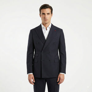 D’S DAMAT Men’s Regular Fit Suit – Premium Wool Blend -5HF05TL01588M