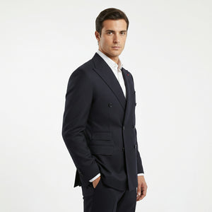 D’S DAMAT Men’s Regular Fit Suit – Premium Wool Blend -5HF05TL01588M