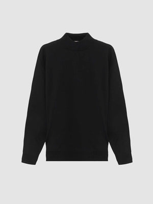 D'S Damat Men's Regular Fit Wool Blend Plain Knit Sweater
