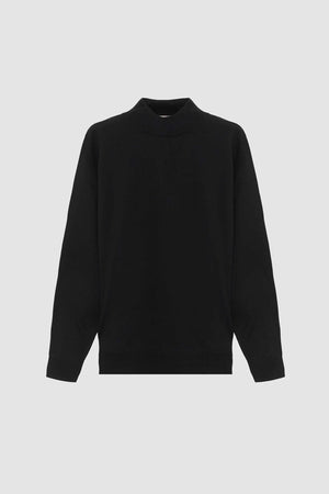 D'S Damat Men's Regular Fit Wool Blend Plain Knit Sweater
