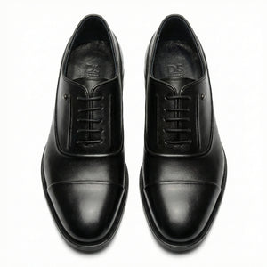 D'S Damat Men's Genuine Leather Cap Toe Oxford Shoes with Piped Detailing - 5HF090073107D