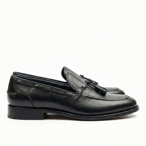 D'S Damat Men's Genuine Leather Perforated Tassel Loafers - 5HF090928049D