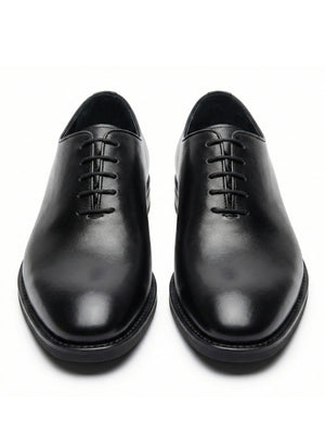 D'S Damat Men's Genuine Leather Plain Toe Oxford Dress Shoes