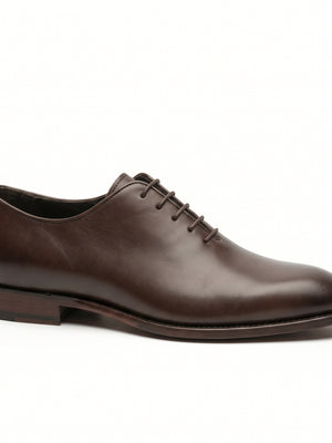 D'S Damat Men's Genuine Leather Plain Toe Oxford Dress Shoes