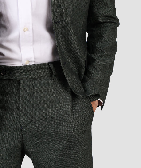 DS Damat Slim Fit Green Suit-D'S DAMAT ONLINE