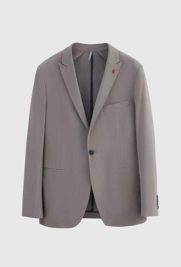 Twn Slim Fit Grey Plain Suit-D'S DAMAT ONLINE