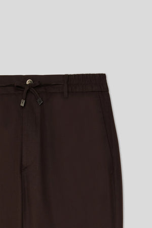 TWN Relaxed Fit Pleatless Jogger Pants Casual Men's Trousers