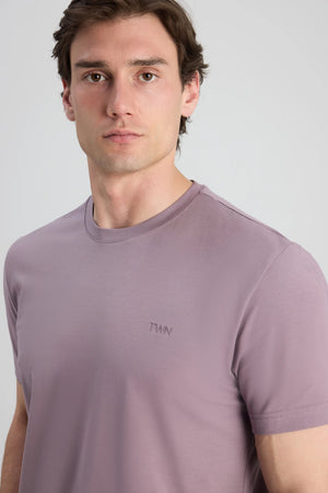 TWN Slim Fit Cotton Stretch T-Shirt Essential Casual Men's Basic T-Shirt